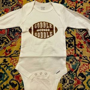 3-6 month long sleeve onesie